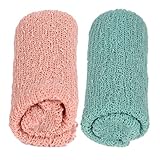 Prettyia 2枚　新生児　幼児　写真　素晴らしい　小道具　かわいい　ストレッチ　ニットラップ