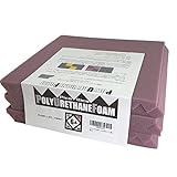 (ピコリコ) PicoRico 吸音 防音 ウレタンフォーム くさび型 スポンジ Light 30cm × 30cm × 2.5cm 6枚 セット (紫)