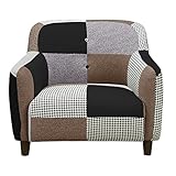 大川家具 関家具 1人掛けソファ (素材/布) アップ Dタイプ 155619