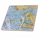 フローレンボート – Nautical Chart I – タイル 8-Inch-Ceramic ct_24591_3