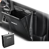 KINKA 車用ゴミ箱 ルークス ROOX対応 マグネット 車用収納ケース 後部座席 フック付き ゴミ入れ 5kg 車 カー用品 収納 車用 ゴミ箱 小物入れ 便利グッズ PUレザー 大容量 マグネット 防水 多機能(ブラック)