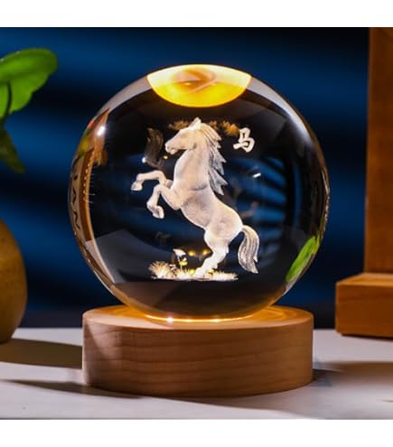 Amazon.co.jp: 干支 午 置物 馬 うま 2026年/ 風水 福午クリスタル