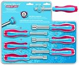 Channellock MD-7CB 7-Piece Metric Nut driver Set-5mm, 6mm, 7mm, 8mm, 9mm, 10mm, 11mm by Channellock 
