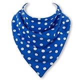 Baby Bandana Dribble Bib in SMURF by Babble Kids by Babble Bib
