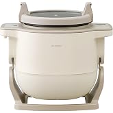 アイリスオーヤマ シェフドラム CHEF DRUM 自動調理鍋 DAC-IB2-C アイボリー