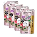【詰め替え4個セット】 イロカ グラースローズ香り 柔軟剤 ６５０ｍｌ ×4個セット