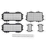 MN D90 D99S MN99S 1/12 RCカー用、アップグレードパーツ、リアサイドメタルステレオス、コピックウィンドウメッシュ、プロテクティブネットアクセサリー