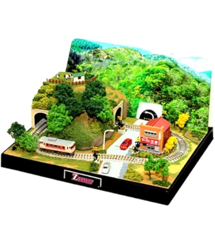 Amazon | ミニチュアフィギュアに1/18ミニミニ鉄道模型1/64より小N