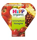 HiPP Organic Scrumptious Lasagne 1-3 Years 230g (Pack of 2) - ヒップ有機おいしいラザニア1～3年の230グラム (Hipp) (x2) [
