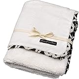 Petunia Pickle Bottom Receiving Blanket Licorice Blossom [並行輸入品]