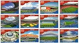 Paniniワールドカップ2018ステッカー&nbsp;–&nbsp;すべて12個( 12&nbsp;) Stadium &都市ステッカー&nbsp;–&nbsp;# 8&nbsp;–&nbsp;# 19