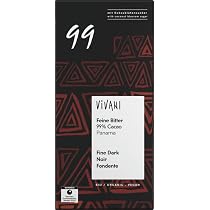 ViVANI 99% オーガニック エキストラダークチョコレート20セット Amazon | ヴィヴァーニ（Vivani）オーガニックエキストラダーク