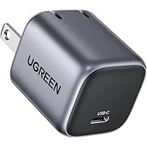 Amazon | UGREEN Nexode Mini 20W PD 充電器 USB-C 急速充電器