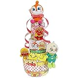 ドキンちゃん　３段おむつケーキ　Ｓサイズ