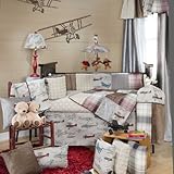 Fly-By 4 Piece Baby Crib Bedding Set with Bumper by Glenna Jean by Glenna Jean