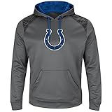 Indianapolis Colts Majestic NFLメンズ" Armor "パフォーマンスプルオーバーパーカースウェット – グレー