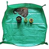 Asentech 園芸シート ワイド 植木鉢マット 園芸作業用 100*100cm
