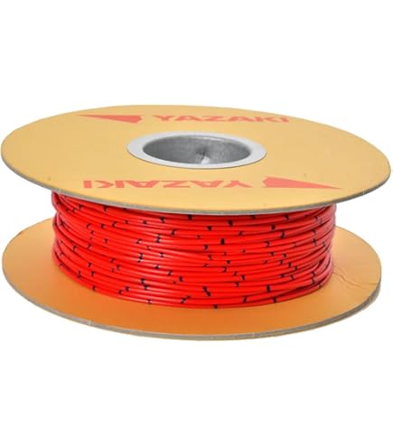 Amazon | INEX 自動車用 配線 カット売り 橙 オレンジ 配線