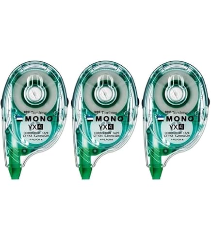 Amazon | トンボ鉛筆 MONO YX 修正テープ つめ替えカートリッジ 幅4.2