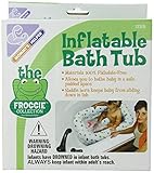 Mommy's Helper Inflatable Bath Tub Froggie Collection, White/Green, 6-18 Months by Mommys Helper [並行