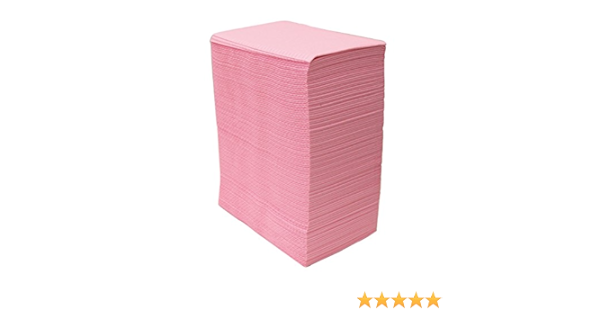 Amazon Co Jp 125枚入 ネイルテーブルシート ピンク 防水加工 ジェルネイル ネイルペーパー ネイルマット 防水ネイルシート ビューティー