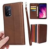 スマホケース 適用 OPPO Reno3 A ケース 手帳型 Reno3Aケース RENO3Aカバー スマホケースReno3A オッポ ネノ3 A RENO3A ネノ3A 手帳型ケース OPPOReno3A オッポネノ3A reno 3a レノ3a ケース 手帳 カバー 携帯ケース case 【GoKIGIoD】 スマホケース 財布型 内蔵マグネット 弱磁 スタンド機能 カード収納 ストラップ 同梱 人気 リストレット レトロ ピンク