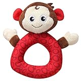Cute Monkey Plush Rattle T22001-1 by Gaodengbao