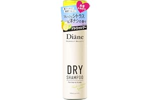 Diane(ダイアン) ドライシャンプー (水のいらないシャンプー) フレッシュ 液体 フレッシュシトラスペア クリア 40ｇ