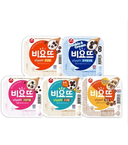 Amazon | ビヨット×5種類 1セット 韓国ヨーグルト viyott ビヨット