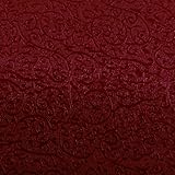 Peel & Stick Backsplash Embossing Red Wine Pearl Contact Paper Self-Adhesive Wallpaper 5132-7 : 1.96