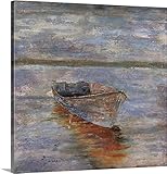 Alexys Henryプレミアムシックラップキャンバス壁アート印刷題名Boat by the Waters Edge V 24" x 24" 2267985_24_24x24_none