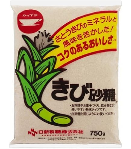 Amazon.co.jp: ウェルネオシュガー カップ印 きび砂糖 750g×3 / 砂糖