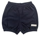 マックザヤック(Mak the yak) バブル ボトム バルーン パンツ かぼちゃ ブルマ 出産祝い ベビー 新生児 ギフト プレゼント コットン 100% NY発 (ネイビー柄) 12-18M （