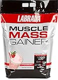 Labrada Muscle Mass Gainer 5.44kg Strawberry by Labrada