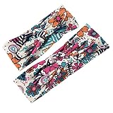 Domybest　親子　ヘアバンド ベビー　ママ　2点セット　カチューシャ 髪飾り ヘアアクセサリー　リボン ウサギ　花柄　和風　女の子 新生児 赤ちゃん 出産祝い 内祝い お宮参り 誕生日 100日