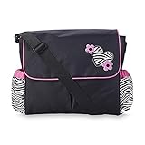 Tender Kisses Messenger Diaper Bag Zebra Print Heart by A.D. Sutton [並行輸入品]