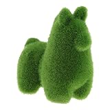 Baoblaze 人工芝　動物の置物　芝生 ガーデンオーナメント　庭の装飾　グリーン　手作り　 - アルパカ
