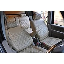 DA64Wエブリィワゴン/キルティングレザーシートカバーベージュ