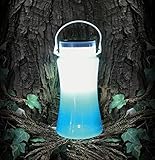 おしゃれ で 防水 バスタイム や イルミネーションライト にも!  ソーラー & USB 充電 ボトル ランタン LED ライト MEL-78