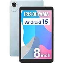 子供用にいかがですか？【保護フィルム未剥離】新古品タブレットWi-Fi接続 Amazon.co.jp: アイリスオーヤマ タブレット 8インチ Android15 64GB