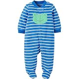 カーターPreemieベビースリーパーfor Boys Terrycloth カラー: ブルー
