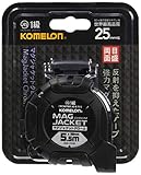 コメロン コンベックス マグジャケットクローム 25 テープ幅25mm 5.5m ベルトホルダー付き KMC-31CML