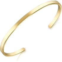 Lolalet Thin Open Cuff Bracelet 