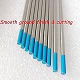 On Sale 10Pcs Tungsten Electrode 3 32 7 2.4mmx175mm Blue TIG Rod WL20 (2% Lanthanated) For AC DC Wel