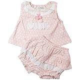 《H29年春物》(日本製) Pample Mousse(パンプルムース) 水玉接結さくらんぼモチーフ付ミルキースーツ 80cm/PK NO.DP-71404