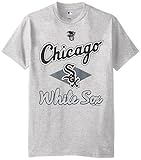 MLBシカゴホワイトソックスメンズ58t Tシャツ、スチールヘザー、ミディアム