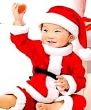 クリスマスに☆サンタクロース衣装☆【80.90.100】 (100)
