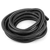 uxcell　コルゲートチューブ PVC材質 長さ5m 内径13mm ベローズ チューブ 外径15.8mm