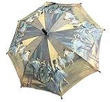 キッズ ベビー 傘 ドガの名画 バレェの踊り子 手開き傘 44cm