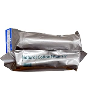 ナチュラルコットン・ファイバーカーボンフィルター 10インチ2セット4本 マーフィード ファイバーカーボンフィルター 10インチ